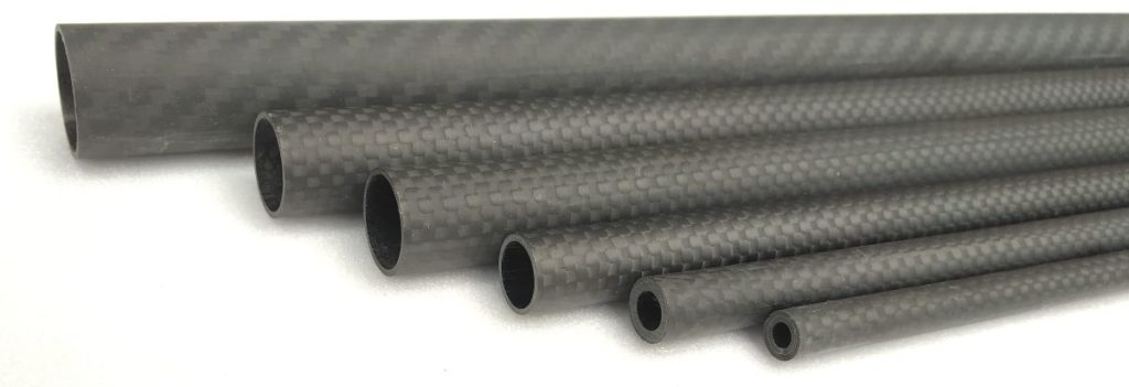 16x14x1000mm 3K CF Tube Carbon Fiber Tube Roll Wrapped - Vortex-RC