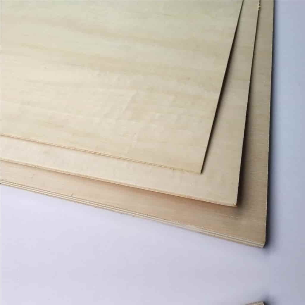 Basswood Wood Sheets 2mm Thick DIY Model Making Building Materials