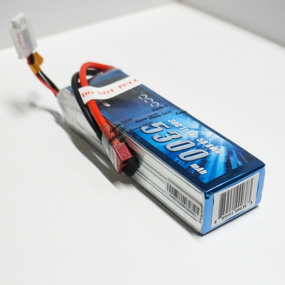 Gens ace 5300mAh 11.1V 30C 3S1P Lipo Battery 1 pcs Pack - Vortex-RC